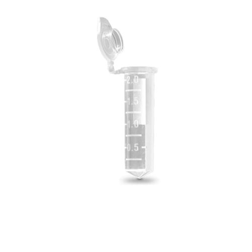 Microtubo Vol. 2,0ml Graduado Tampa Lisa PCT 500und Microtubo Vol. 2,0ml Graduado Tampa Lisa PCT 500und