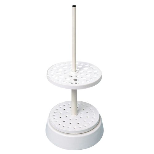 Estante Vertical para 44 Pipetas 1,5cm Base Giratória Estante Vertical para 44 Pipetas 1,5cm Base Giratória