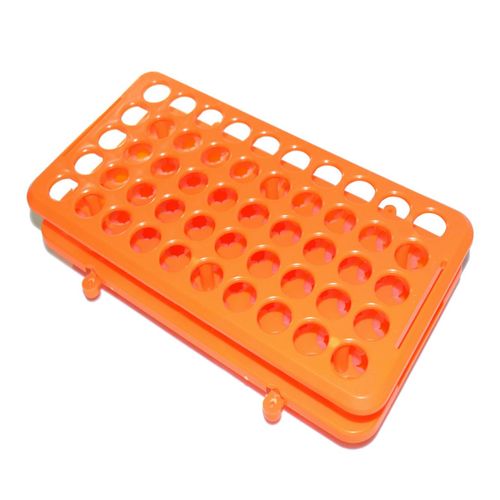 Estante Multi-uso para 50 Tubos de 12-17MM Poços Ajustáveis Indice Alfa-Numérico Estante Multi-uso para 50 Tubos de 12-17MM Poços Ajustáveis Indice Alfa-Numérico