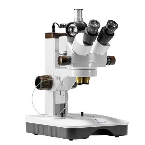 Estereoscopio Trinocular Com Zoom - Aumento 7x - 45x