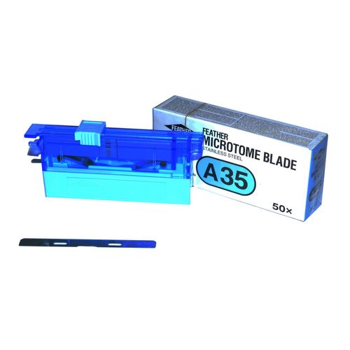 Navalha Para Microtomia Perfil Baixo- A35 Navalha Para Microtomia Perfil Baixo- A35