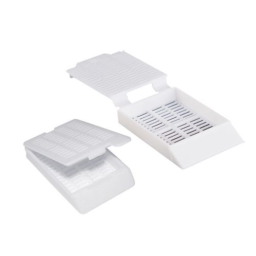 Cassete Histológico para Biópsia- PCT 500und - Branco Cassete Histológico para Biópsia- PCT 500und - Branco