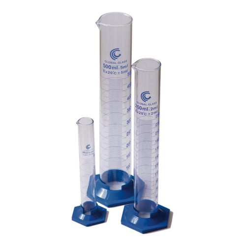 Proveta Graduada Base Sextavada Plástica PP Vidro Boro 3.3 100ml - CX/ 5 un Proveta Graduada Base Sextavada Plástica PP Vidro Boro 3.3 100ml - CX/ 5 un