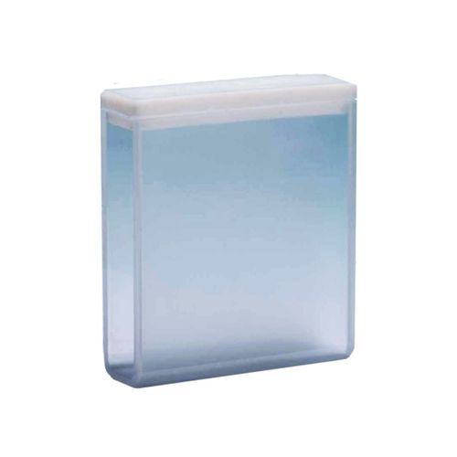 Cubeta Em Vidro Óptico 2 Faces Polidas Passo 40MM 14ml - Fundo Arredondado Cubeta Em Vidro Óptico 2 Faces Polidas Passo 40MM 14ml - Fundo Arredondado