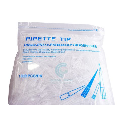 Ponteira 200ul com Filtro Estéril Livre Dnase Rnase - Pct c/ 1000UN (Curta) Ponteira 200ul com Filtro Estéril Livre Dnase Rnase - Pct c/ 1000UN (Curta)