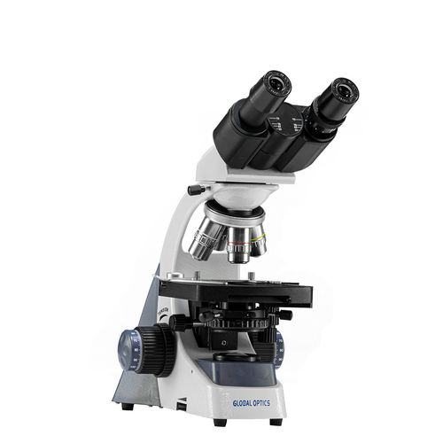 Microscopio Binocular Otica Finita Planacromatico Led Aumento 1600x