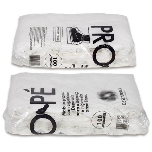 Sapatilha Propé Descartável - Tamanho Único - Cx/ 100UN Sapatilha Propé Descartável - Tamanho Único - Cx/ 100UN