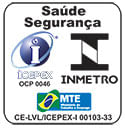 Selo do INMETRO